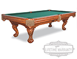 Stellenbosch Pool Table with Leather Pockets